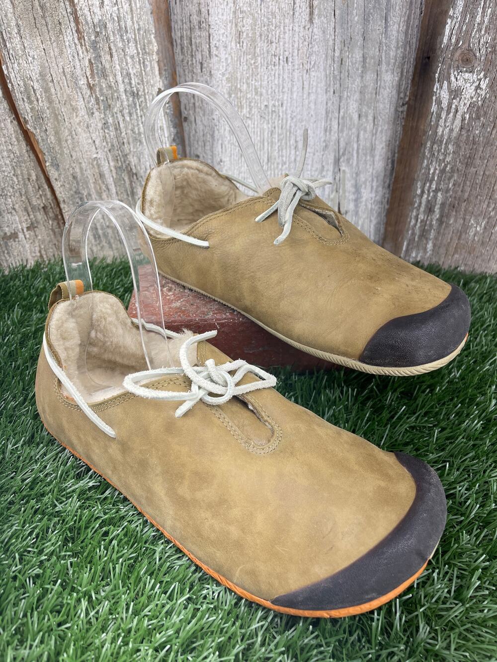 RARE! Merrell Eweropa Cinch Sheepskin Leather Nordic Shoes Women's 10 EU41